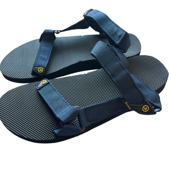Men's Outdoor Hiking Sandals Open Toe Arch Support Adjustable Strap sz 11 - Picture 2 of 5